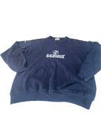 Vintage Blue Susst Big Logo Sweatshirt|SKU 5005