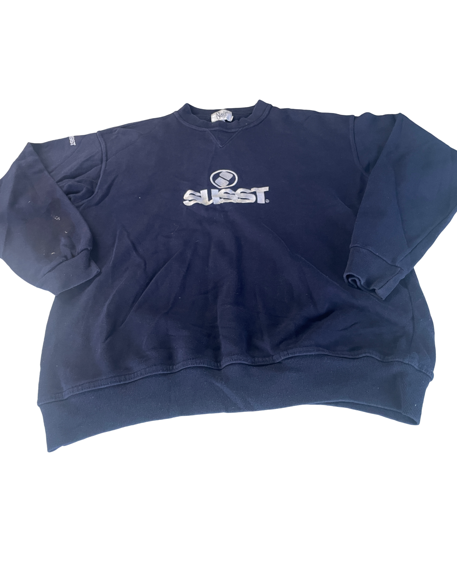 Vintage Blue Susst Big Logo Sweatshirt|SKU 5005