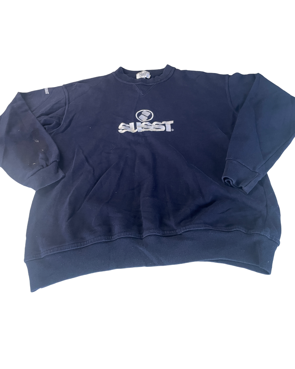 Vintage Blue Susst Big Logo Sweatshirt|SKU 5005