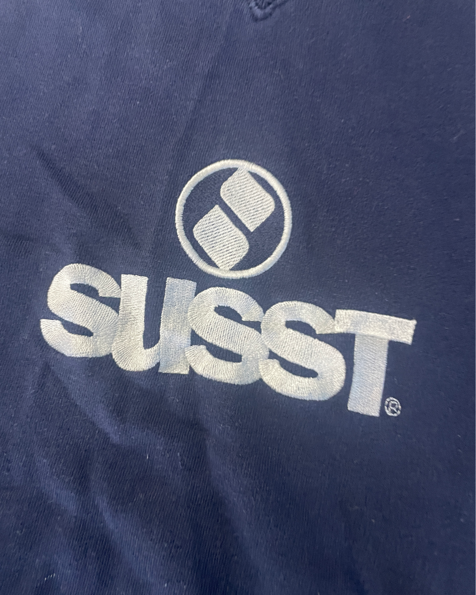 Vintage Blue Susst Big Logo Sweatshirt|SKU 5005