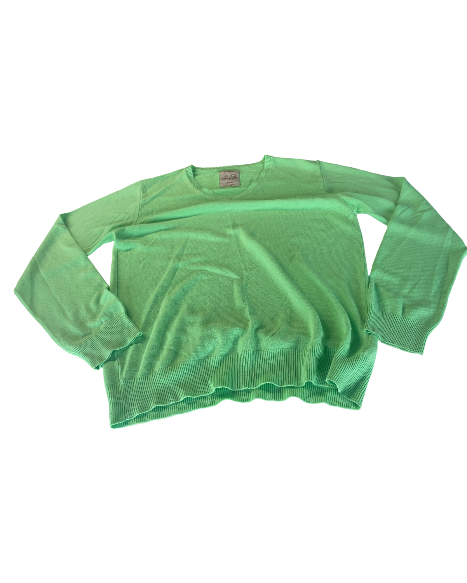 Vintage Green River Island Jumper|SKU 5007