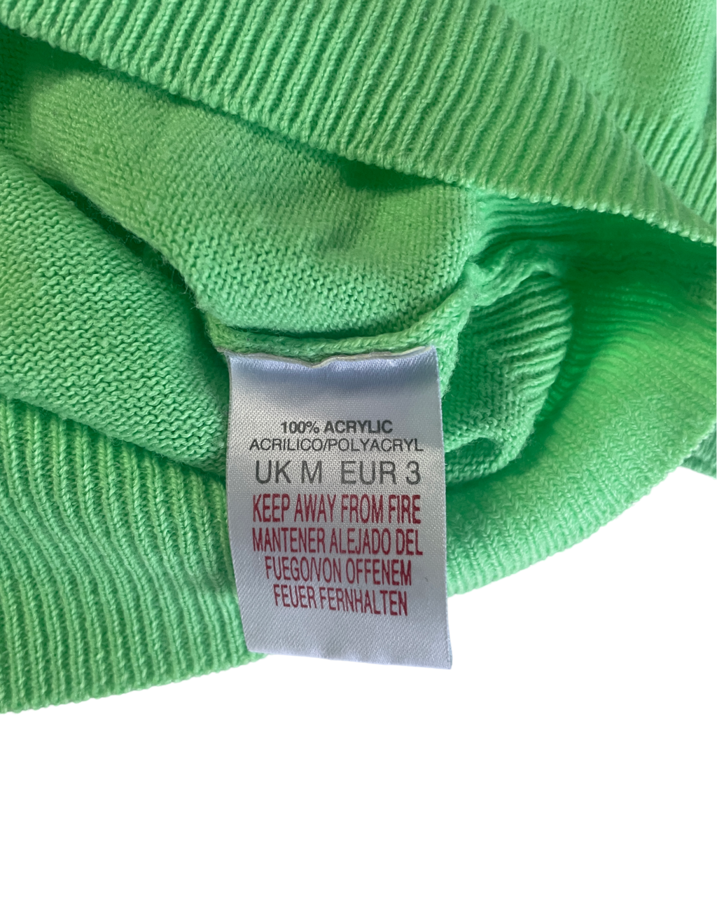 Vintage Green River Island Jumper|SKU 5007