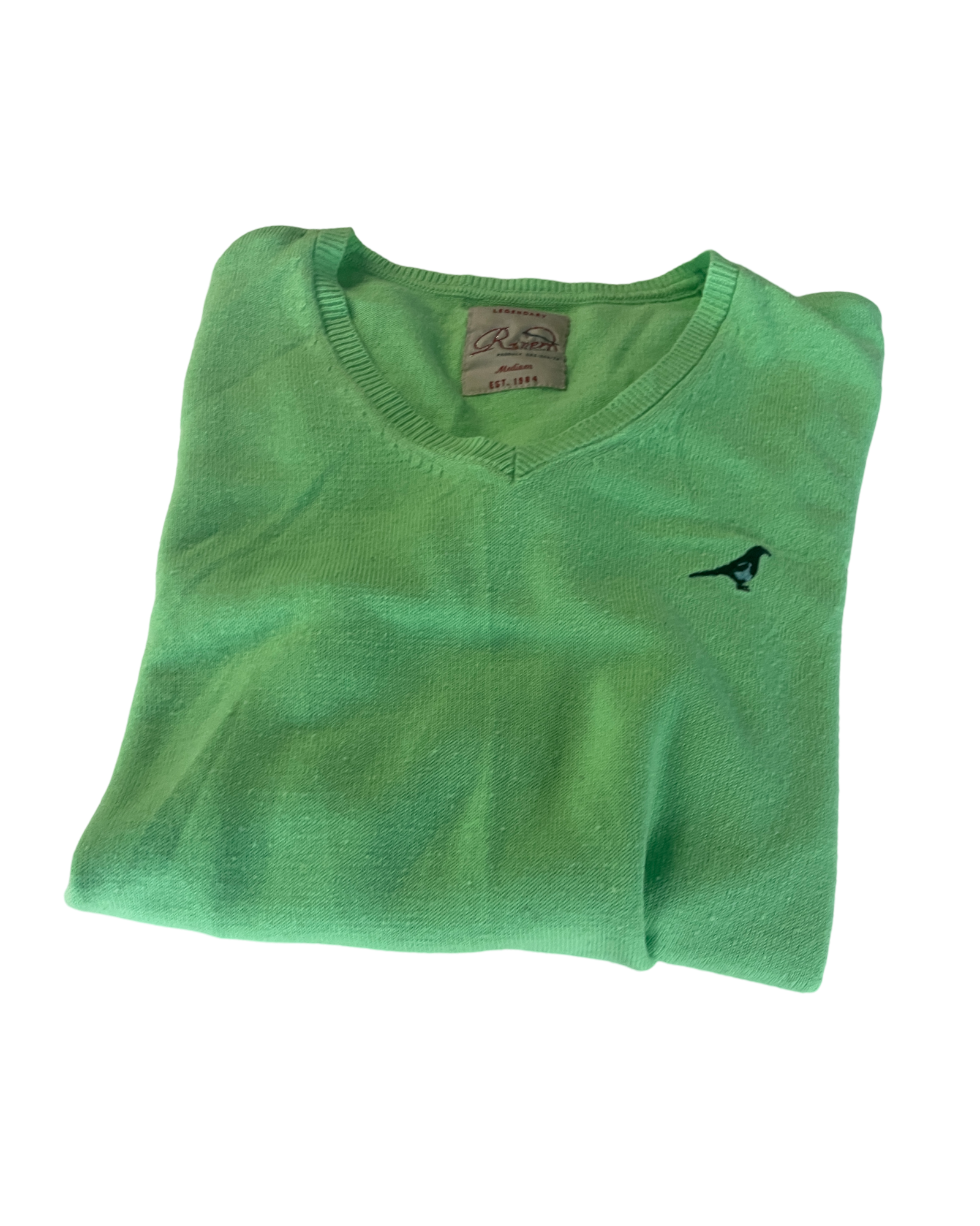 Vintage Green River Island Jumper|SKU 5007