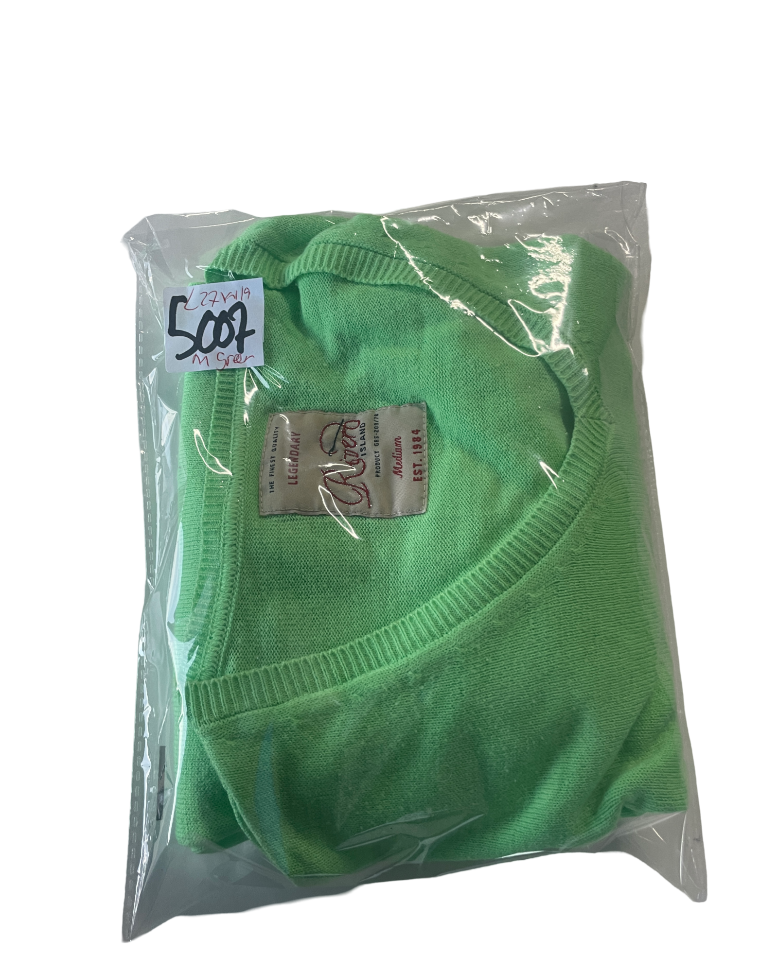 Vintage Green River Island Jumper|SKU 5007