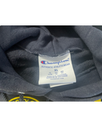 Vintage Champion Hoodie Reverse Weave Michigan Blue 2000's Men's Oversized XL L29 W 25|SKU 5009