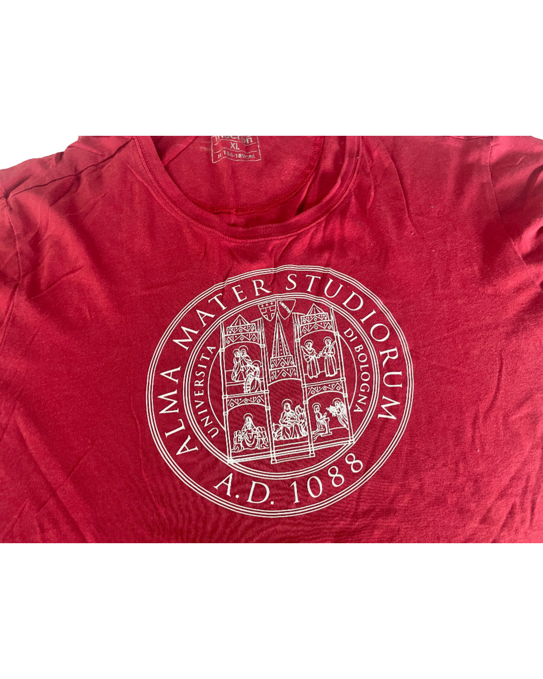 Vintage university Red T-shirt IN EXTRA LARGE L 27 W23 |SKU 5010