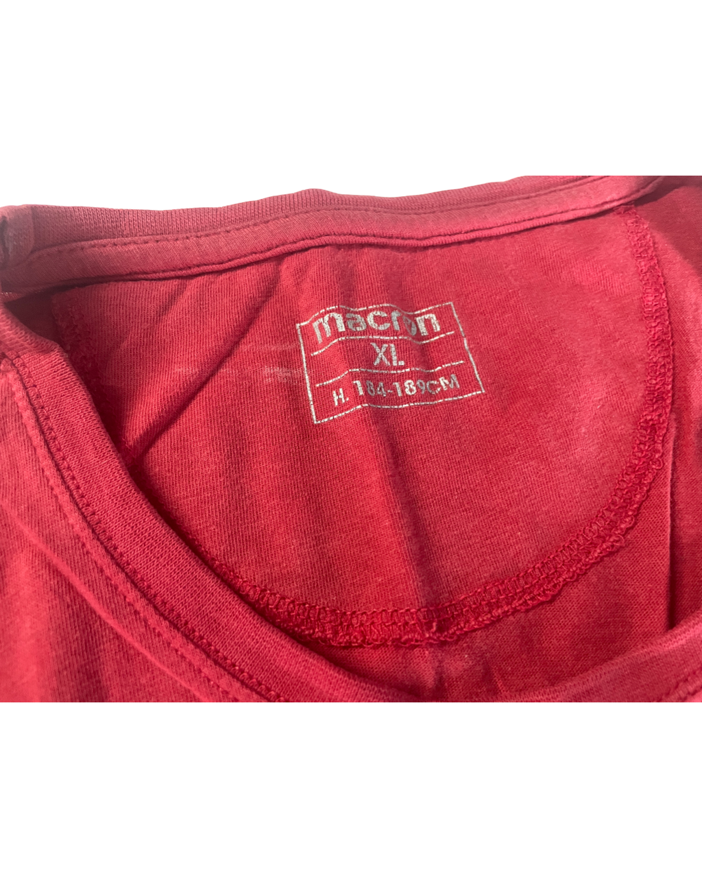 Vintage university Red T-shirt IN EXTRA LARGE L 27 W23 |SKU 5010