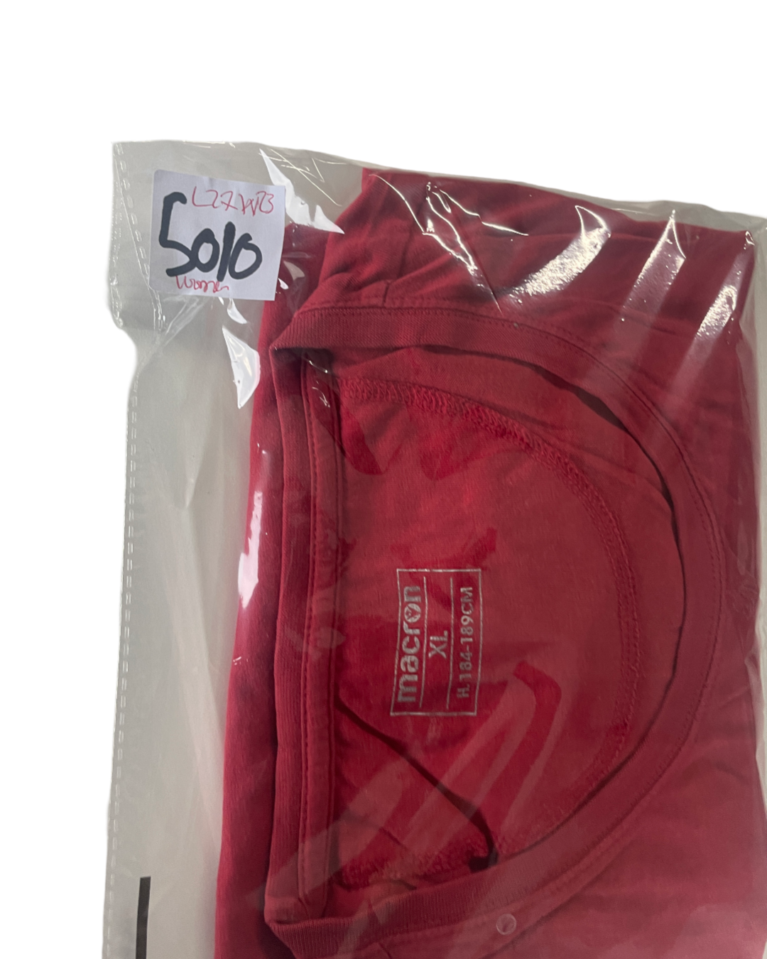 Vintage university Red T-shirt IN EXTRA LARGE L 27 W23 |SKU 5010