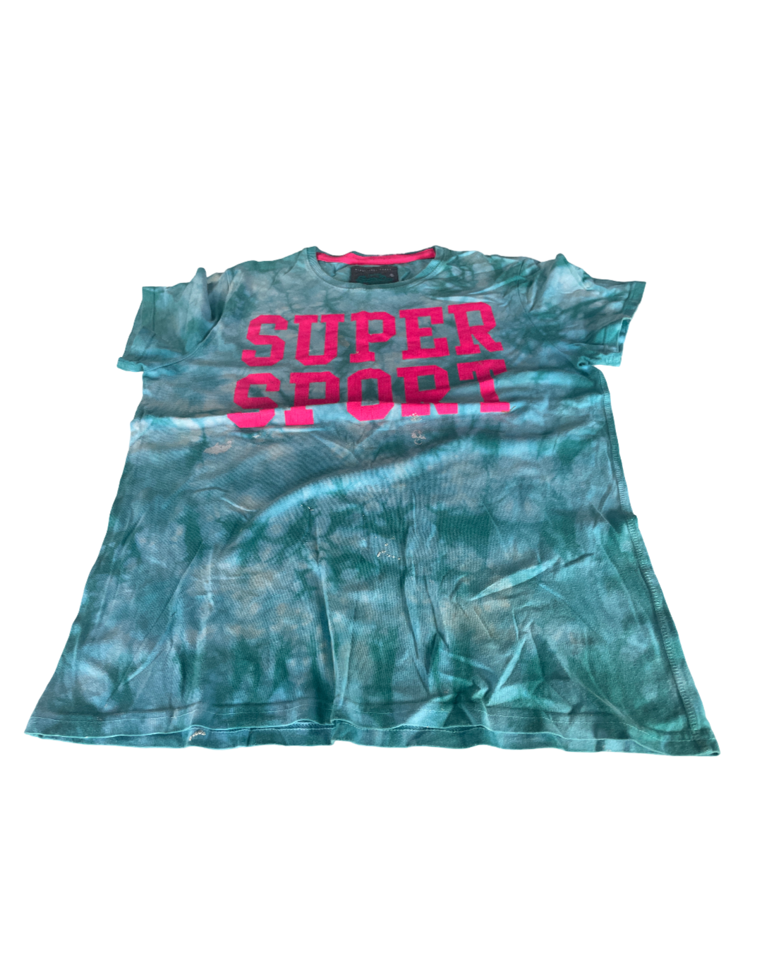 Vintage  Superdry Herren   green t Shirt in size xxl L 30 W 23 |SKU 5011