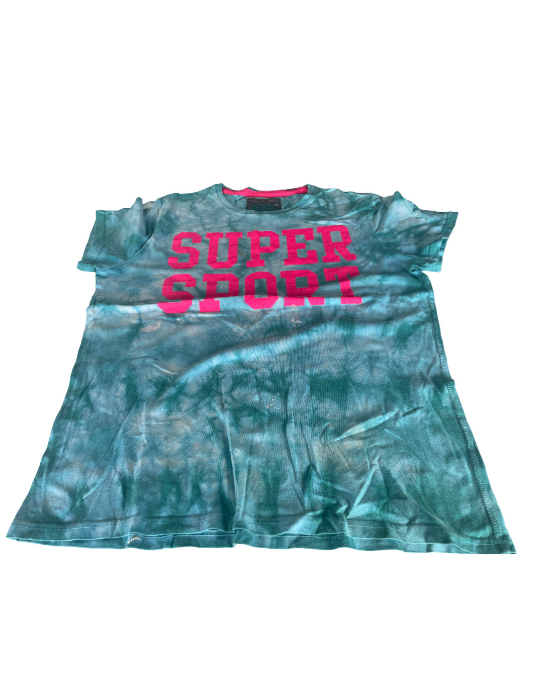 Vintage  Superdry Herren   green t Shirt in size xxl L 30 W 23 |SKU 5011