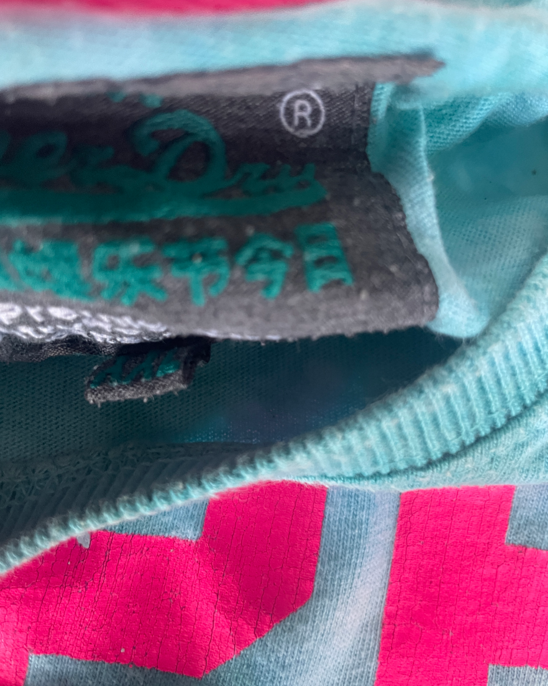 Vintage  Superdry Herren   green t Shirt in size xxl L 30 W 23 |SKU 5011