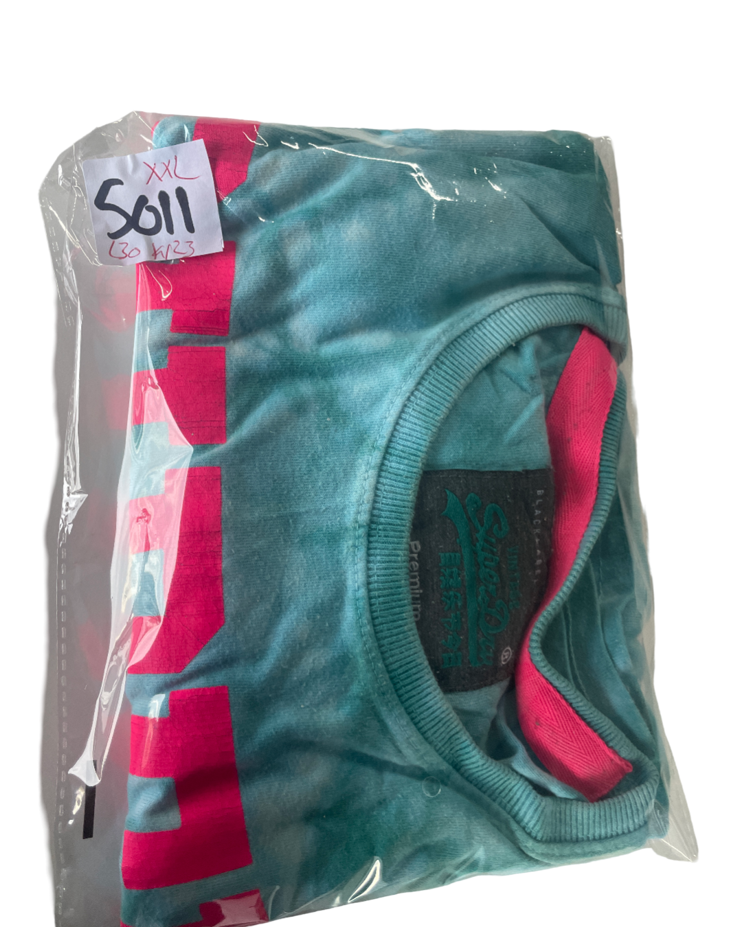 Vintage  Superdry Herren   green t Shirt in size xxl L 30 W 23 |SKU 5011