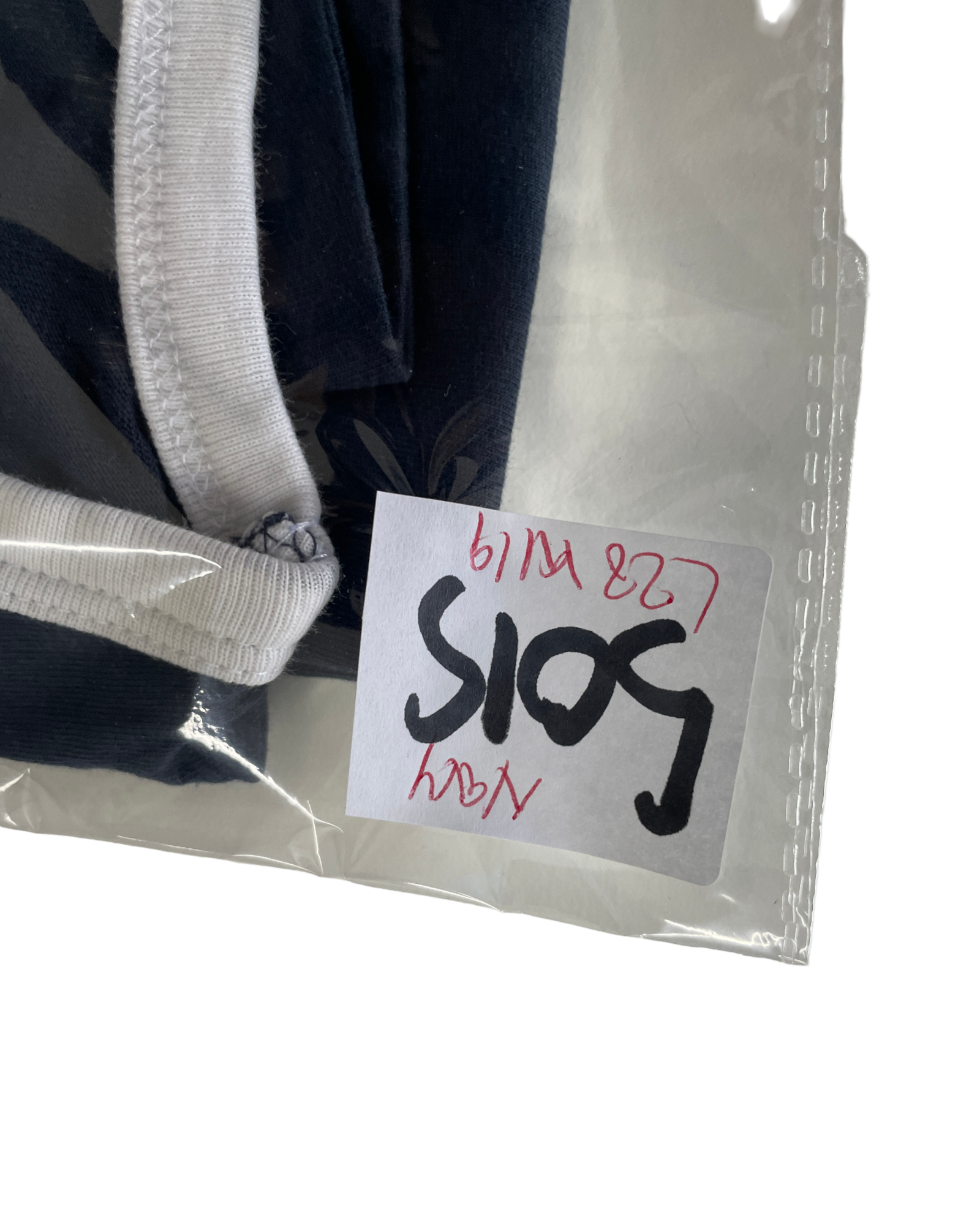 JACK & JONES MENS GRAPHIC T-SHIRT TOP LARGE NAVY BLUE COTTON L28 W19|SKU 5015