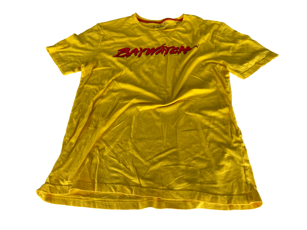 Zara Baywatch Tee Size M L 28 W 19|SKU 5017