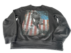RING OF FIRE Men's Black Decembre Crew Neck French Terry Sweatshirt Top L TEDO L 27 W 21| SKU 5018