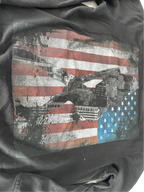 RING OF FIRE Men's Black Decembre Crew Neck French Terry Sweatshirt Top L TEDO L 27 W 21| SKU 5018