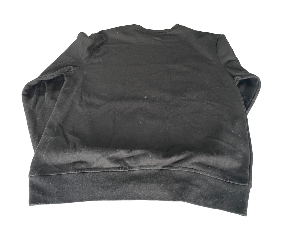 RING OF FIRE Men's Black Decembre Crew Neck French Terry Sweatshirt Top L TEDO L 27 W 21| SKU 5018