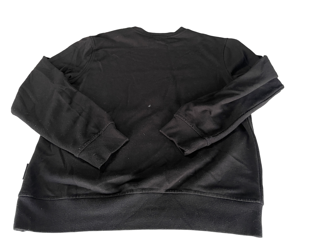 RING OF FIRE Men's Black Decembre Crew Neck French Terry Sweatshirt Top L TEDO L 27 W 21| SKU 5018