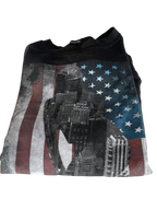 RING OF FIRE Men's Black Decembre Crew Neck French Terry Sweatshirt Top L TEDO L 27 W 21| SKU 5018