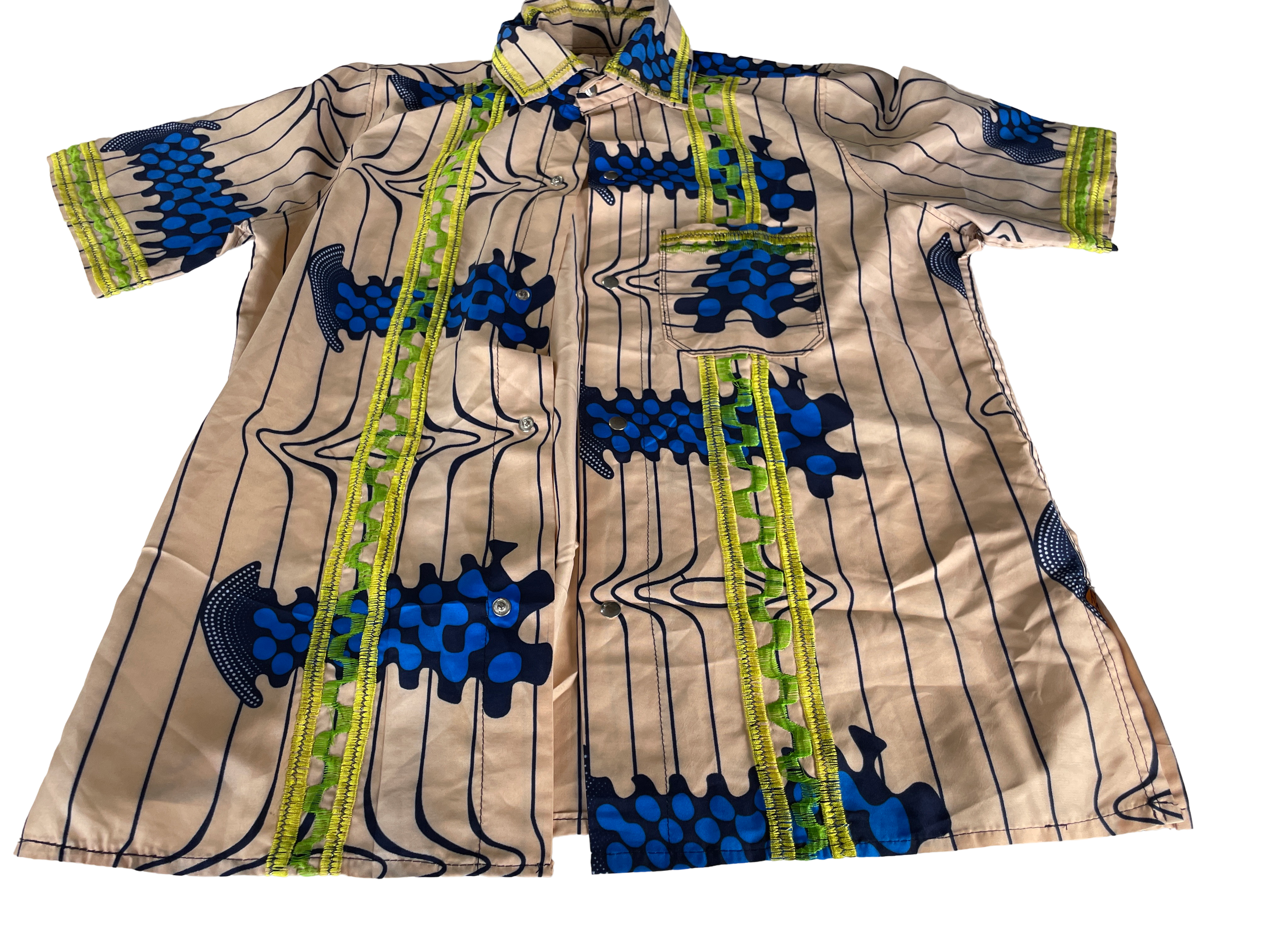 Vintage Western Pattern Shirt. In size medium/large |SKU 5020
