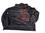 Paul Smith Graphic  black hoodie  in size  L 27 W 21