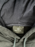 Paul Smith Graphic  black hoodie  in size  L 27 W 21|SKU 5021