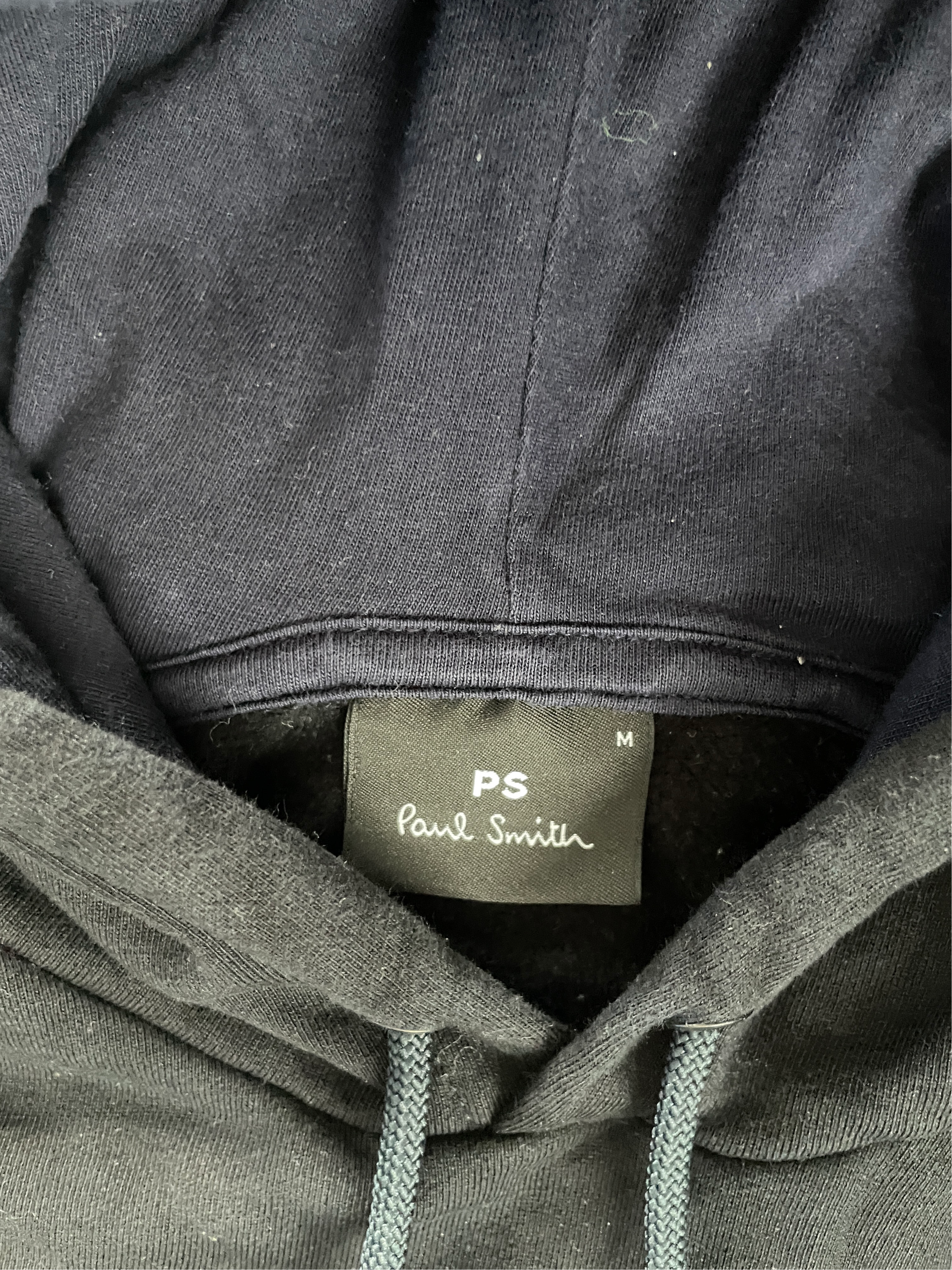 Paul Smith Graphic  black hoodie  in size  L 27 W 21|SKU 5021
