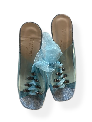 Rubynee Vintage y2k First class souza girls blue heeled shoe