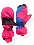 Rubynee Vintage y2k Ski gloves in pink