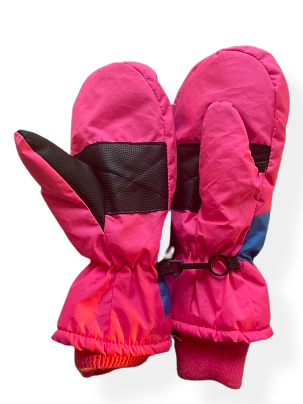 Rubynee Vintage y2k Ski gloves in pink