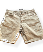 Rubynee Vintage y2k Beige Denim Mens short