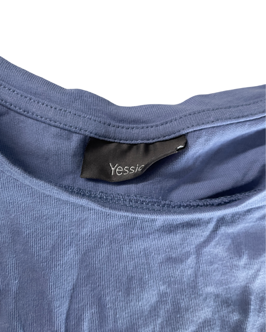  Vintage Yessica Women's Purple Tropical Paradise Slogan T-Shirt. |SKU 5027