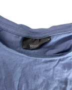  Vintage Yessica Women's Purple Tropical Paradise Slogan T-Shirt. |SKU 5027