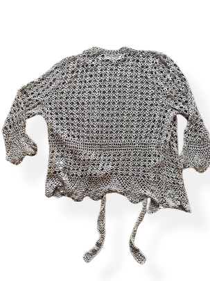 Rubynee Vintage y2k vogue womens knitted crochet top