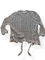 Rubynee Vintage y2k vogue womens knitted crochet top