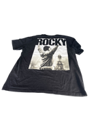 Vintage Bershka Black Rocky 2006 Men's L Shirt.|SKU 5031