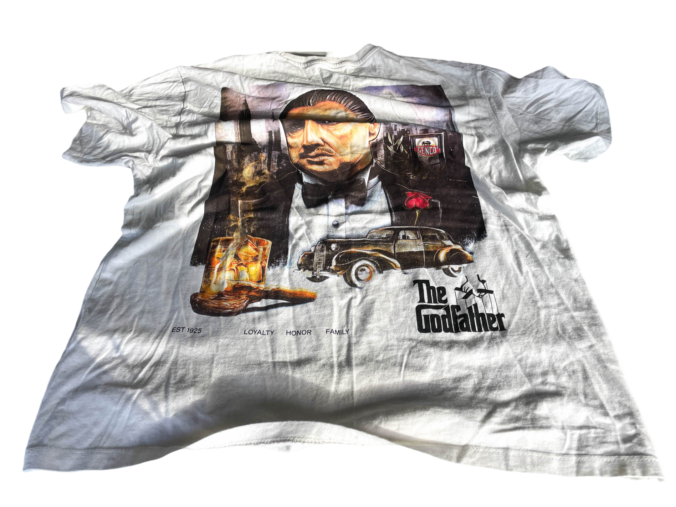 Vintage Classic The Godfather Movie Film T-Shirt.