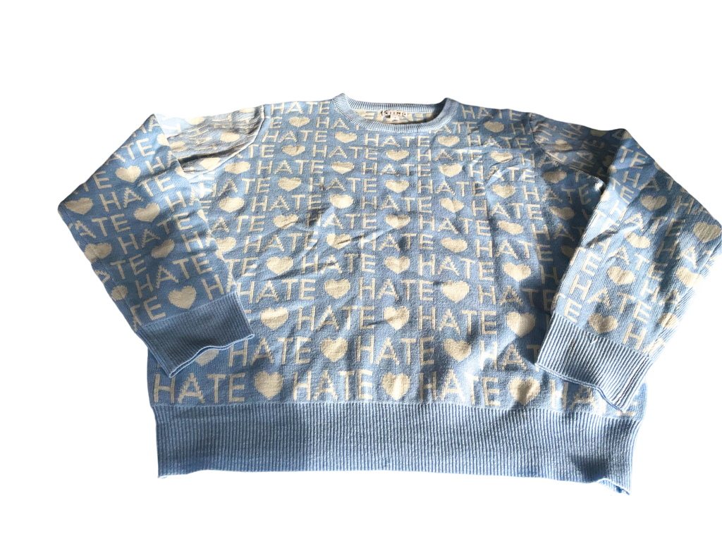 Vintage y2k 90s Streetwear Women's Knitted Cardigan. In size small/medium|SKU 5038