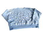 Vintage y2k 90s Streetwear Women's Knitted Cardigan. In size small/medium|SKU 5038
