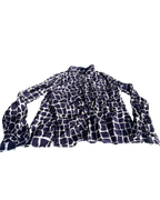 Woman’s Vintage Purple Giraffe Print Shirt.|SKU 5039