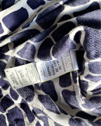Woman’s Vintage Purple Giraffe Print Shirt.|SKU 5039