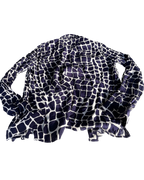 Woman’s Vintage Purple Giraffe Print Shirt.|SKU 5039