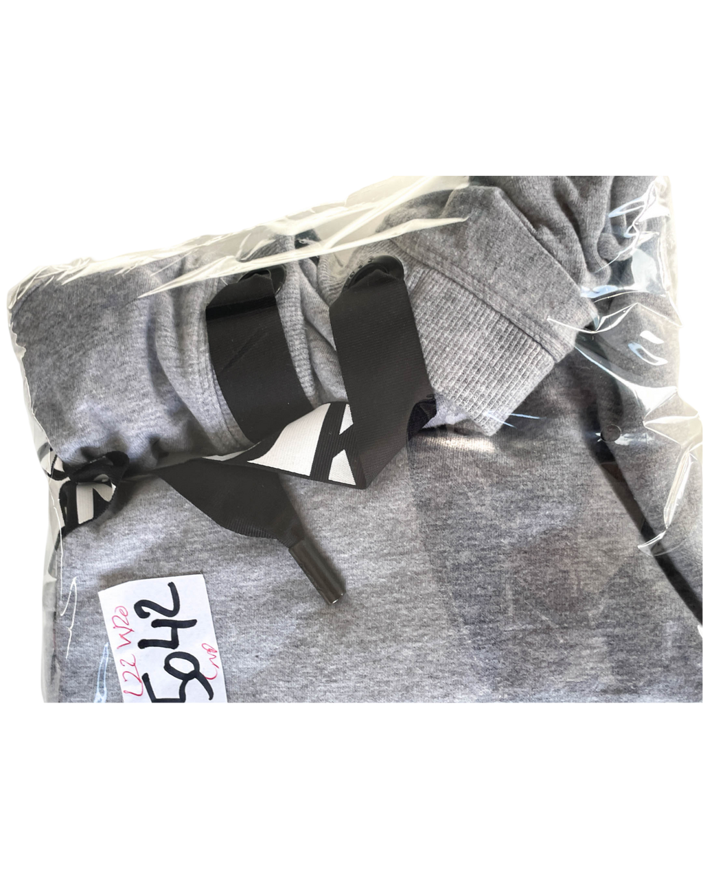 Vintage  Woman’s DKNY Drawstring Sports Logo Hoodie T-Shirt Sweatshirt. |SKU 5042