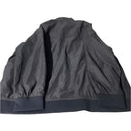 Vintage men Blazer navy shell reversible full zip bomber jacket in 4XL|L35 W29|SKU 6532