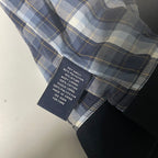 Vintage men Blazer navy shell reversible full zip bomber jacket in 4XL|L35 W29|SKU 6532