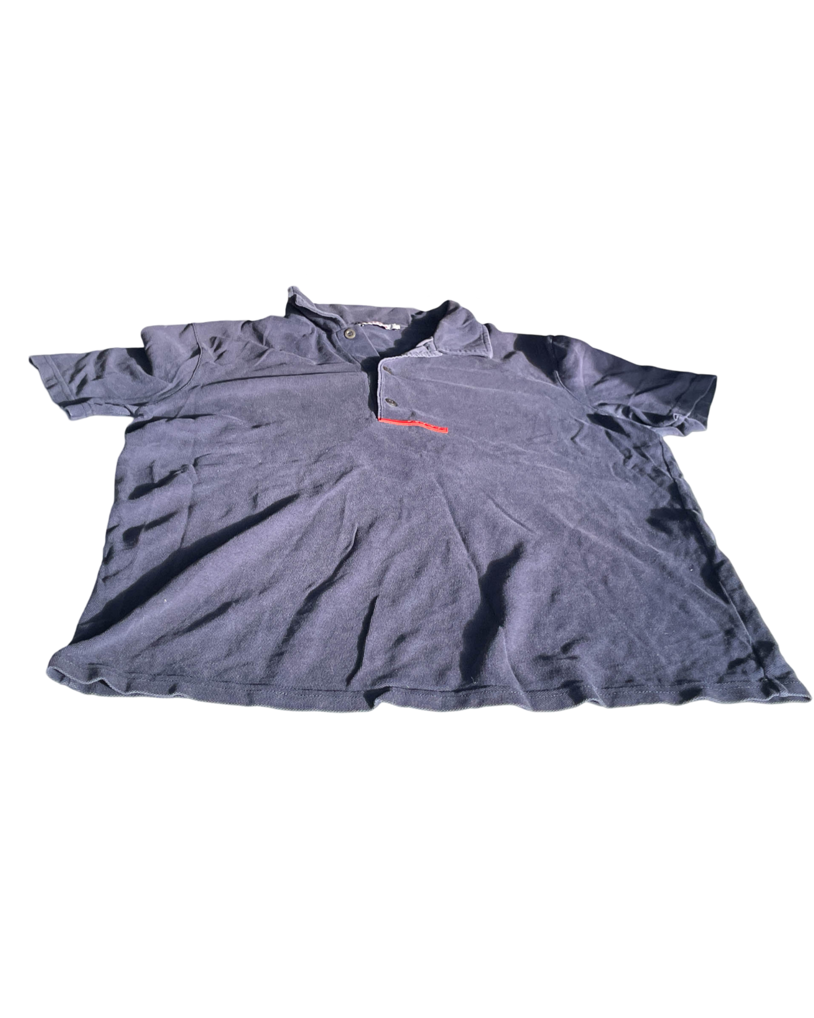 Vintage Prada Navy Polo. In size medium