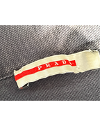 Vintage Prada Navy Polo. In size medium