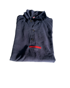 Vintage Prada Navy Polo. In size medium