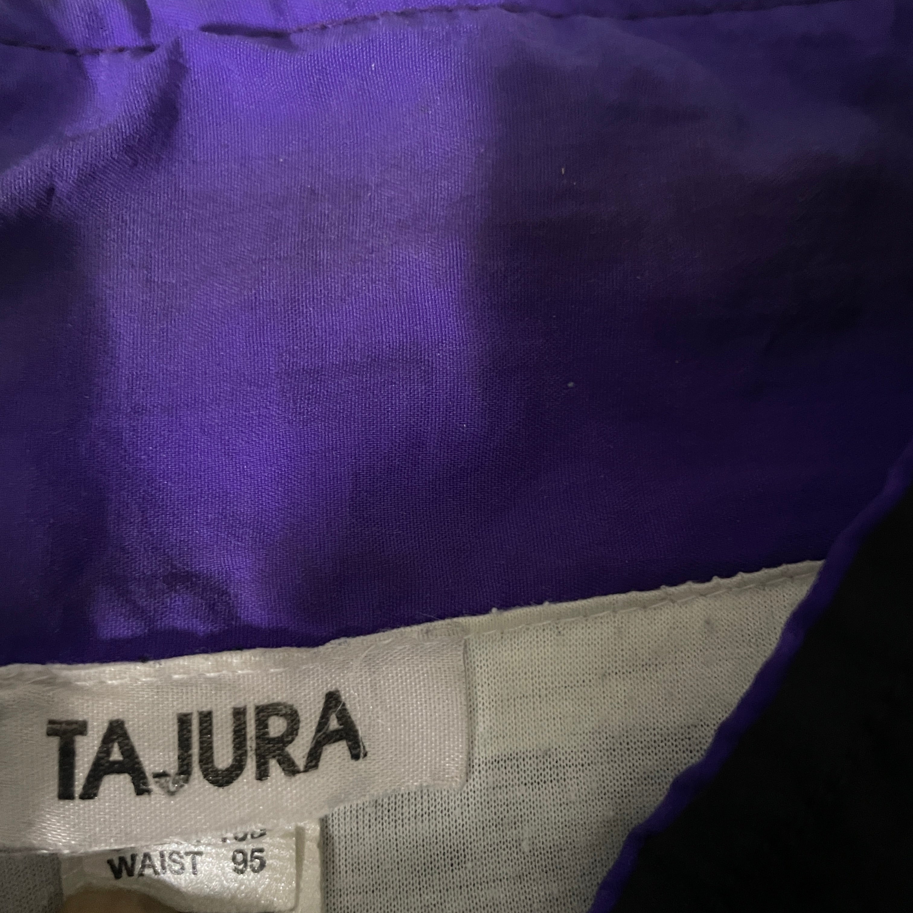 Vintage men Tajura multi colorblock polyester wind breaker jacket in XL|SKU 6538