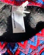 VTG American Apparel Cropped Chevron Sweater. In size S|SKU 5050